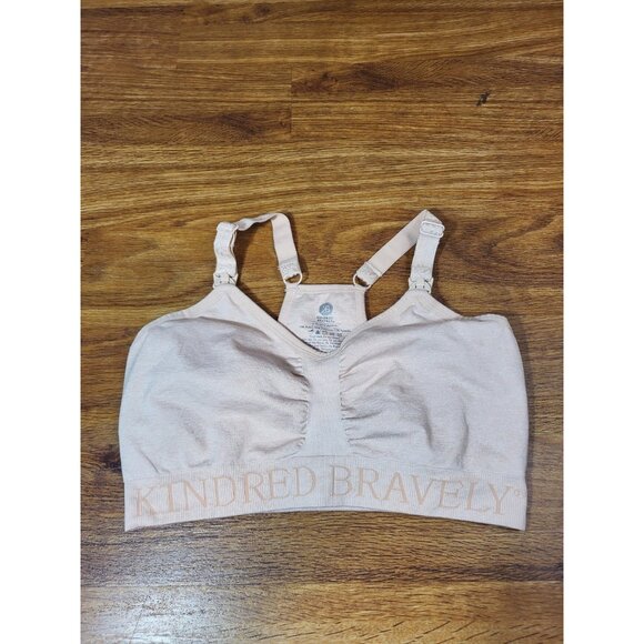Kindred Bravely Small Busty Bra Peach  Sublime Hands Free Pumping Nursing - Picture 1 of 3